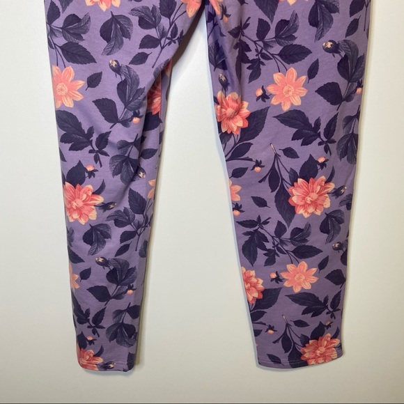 Denim & Co. Active Floral Print Leggings size S - Picture 8 of 9